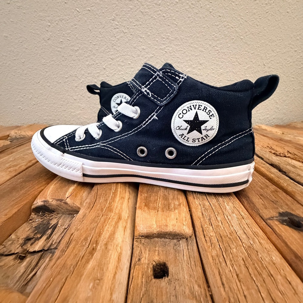 Converse Chuck Taylor All Star Navy Blue High Top Youth Sneakers Size 1 A04823F
